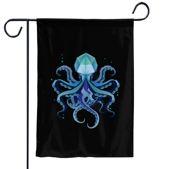 Octopus - Mystical Deep Sea Creature Garden Flags