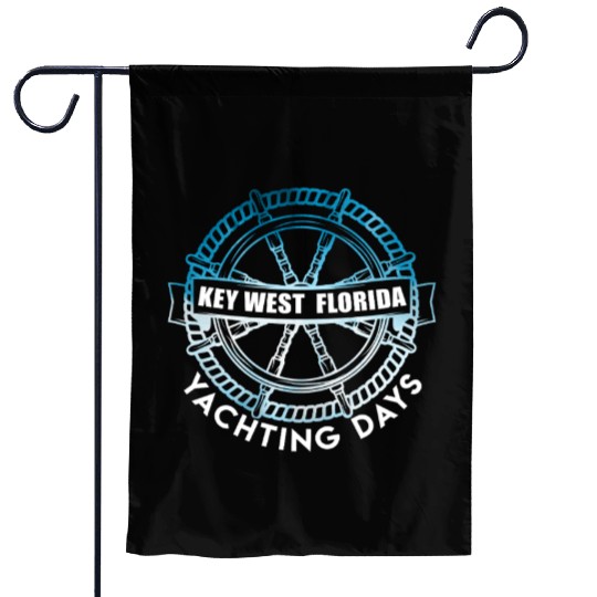 KEY-WEST FLORIDA YACHTING DAYS Sailing Outfit Garden Flags
