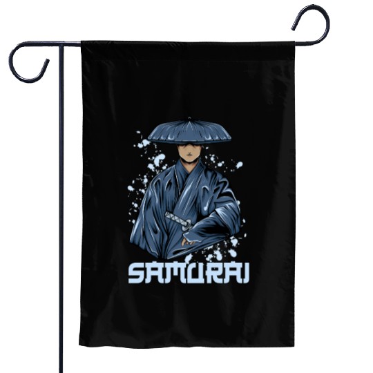 Samurai warriors Garden Flags