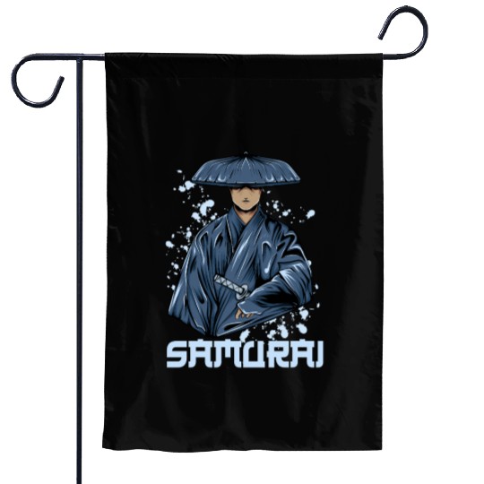 Samurai warriors Garden Flags