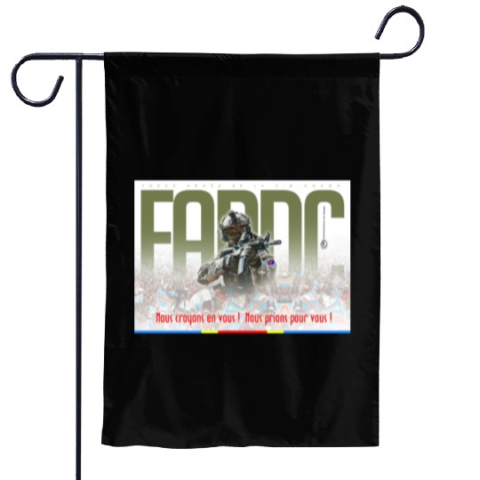 Support to the Armed Forces of DR Congo Garden Flags