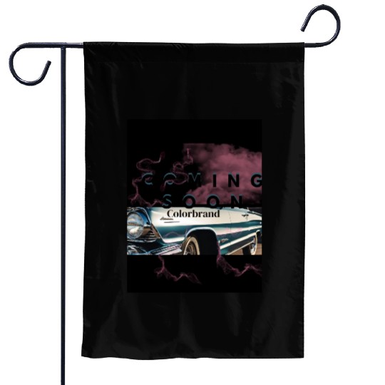 Colorbrand Lowrider advert design Garden Flags