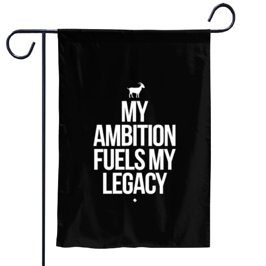 Capricorn Zodiac Ambition Fuels My Legacy Garden Flags