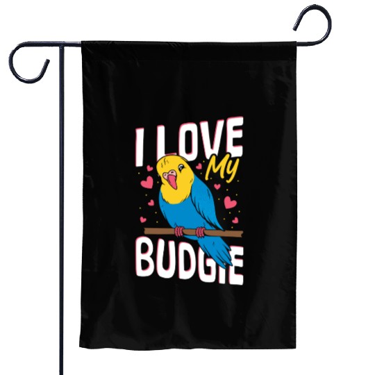 Budgie Care Talking Bird Australian BudgiE Garden Flags