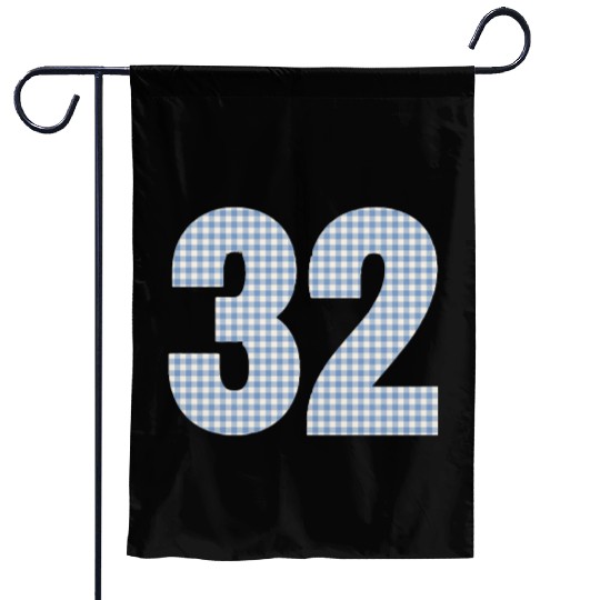 ️ Oversized Gingham 32 ️ Garden Flags