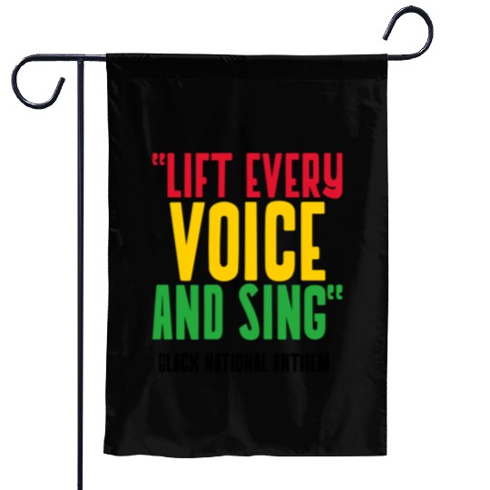LIFT EVERY VOICE and SING Garden Flags
