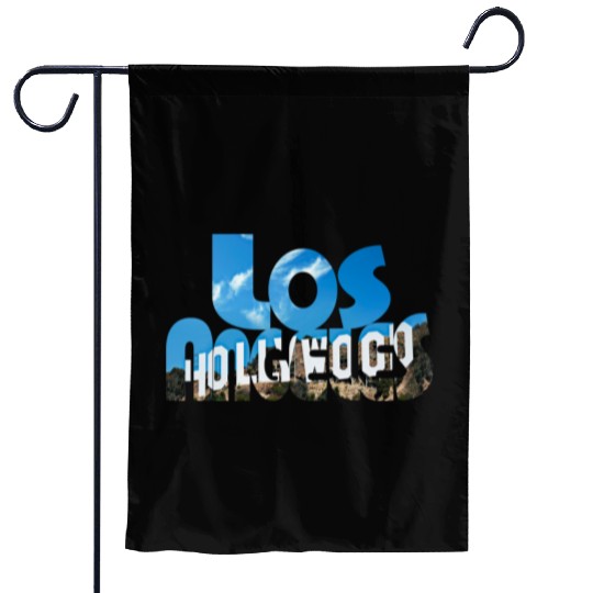 Hollywood on Los Angeles Garden Flags