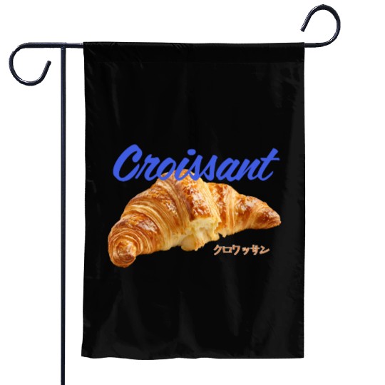 Croissant Lover Garden Flags