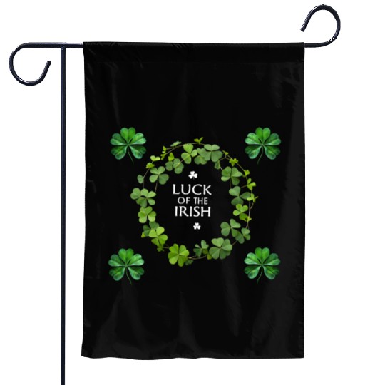luck of the irish Garden Flags