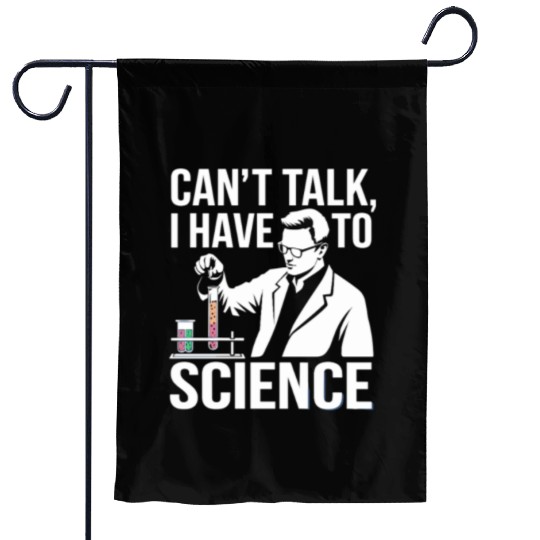 Science Laborant Laboratory Technicus Art Garden Flags