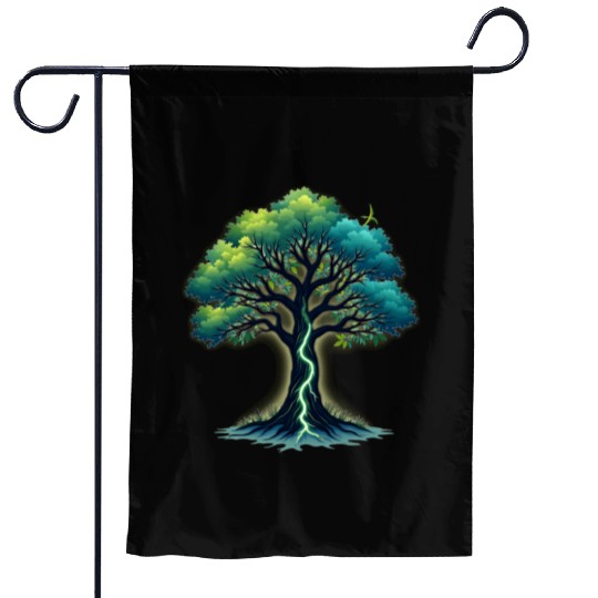 Majestic Tree of Life Garden Flags