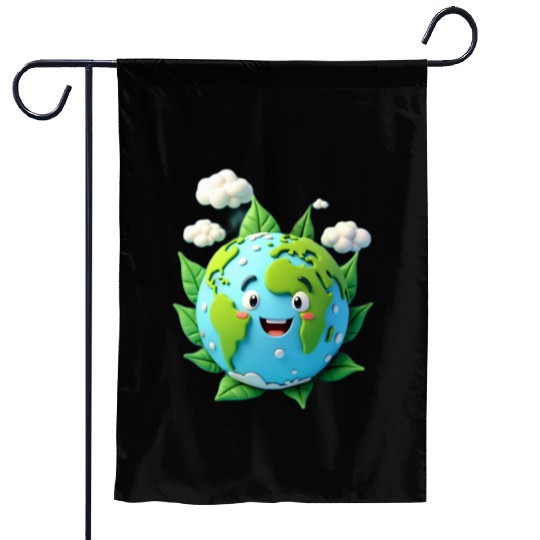 EcoSmiles Tees – Wear Your Love for Earth! Garden Flags