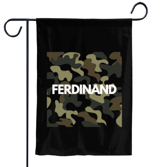 Ferdinand Name Garden Flags Men Good Quality Camouflage