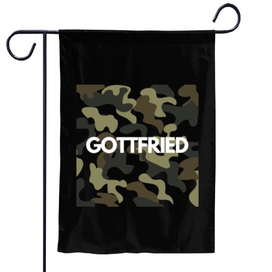 Gottfried Name Garden Flags Men Good Quality Camouflage