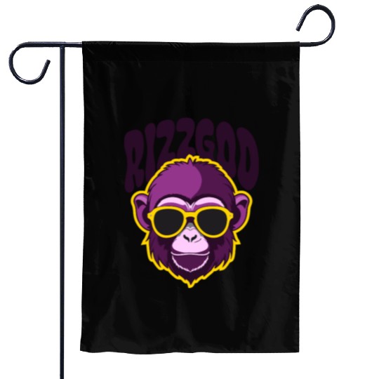 Rizz God – Ultimate Ape Charm Garden Flags