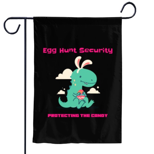 Egg Hunt Securiety Protecting the Candy Garden Flags