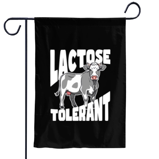 Lactose Tolerant – Built Different Garden Flags
