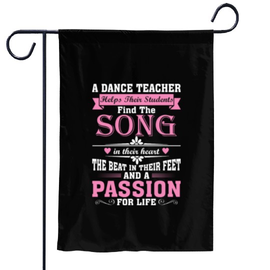A Dance Teacher Helps Their Students Find The Song Garden Flags