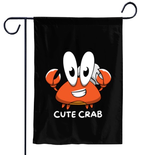 Cute Crab – Adorable & Playful Design! Garden Flags