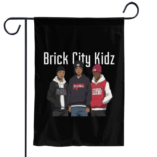 Brick City Kidz 2 Garden Flags