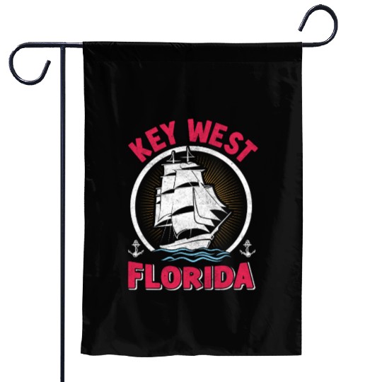 KEY-WEST FLORIDA Sunshine-State West Keys Garden Flags