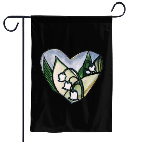 Lily of the Valley Garden Flags