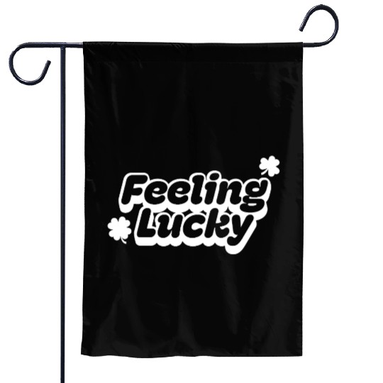 Feeling Lucky for St. Patrick's Day Garden Flags