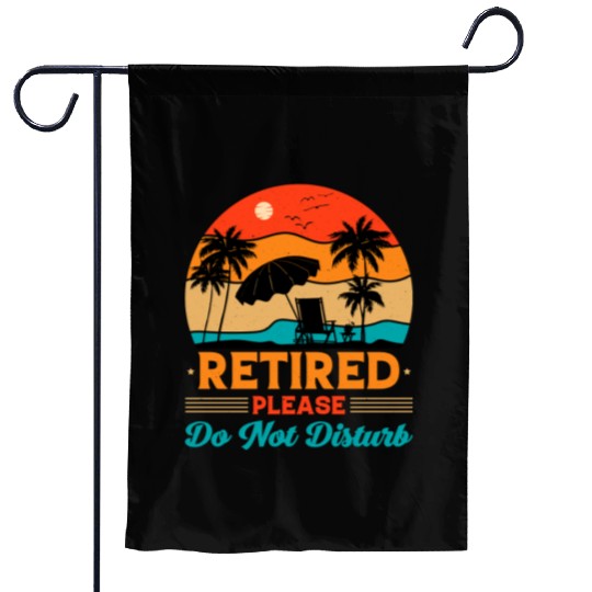 Retired Please Do Not Disturb Fun Garden Flags