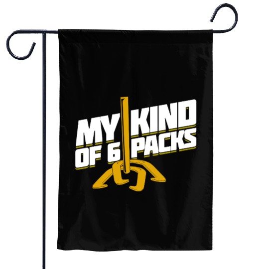 Horseshoe Pitching Garden Flags