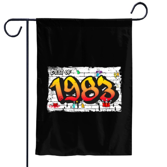 Best of 1983 Graffiti – 42 Years of Vintage Cool Garden Flags