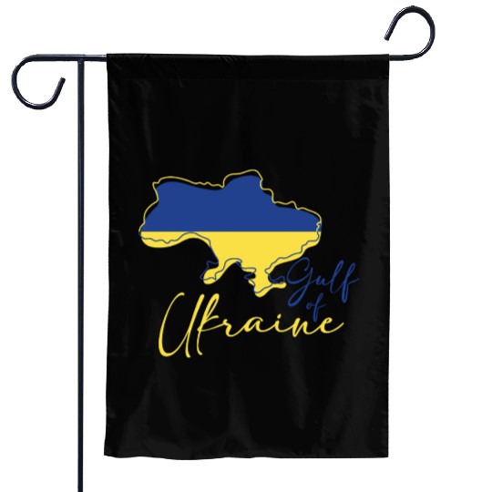 Azov and black sea of Ukraine Garden Flags