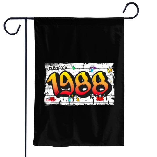 Best of 1988 Graffiti – 37 Years of Grunge Flair Garden Flags