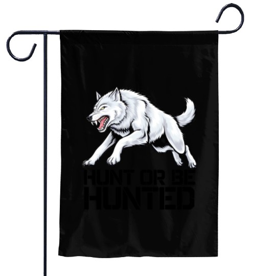 Alpha Wolf Garden Flags