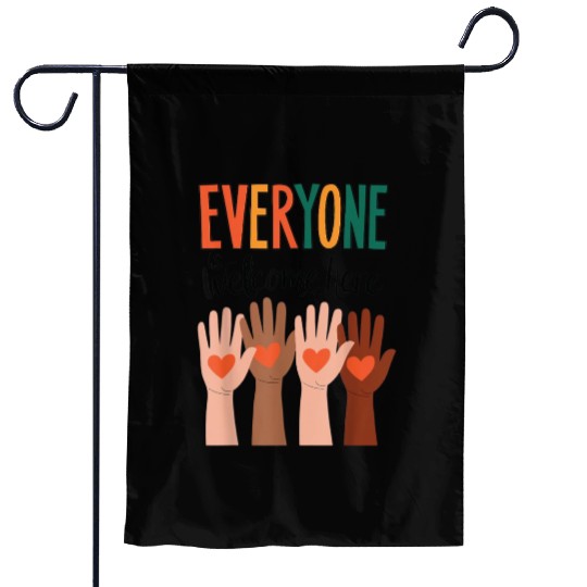 Everyone Is Welcome Here Idaho Teacher Garden Flags
