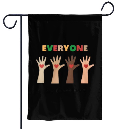 Everyone Is Welcome Here Idaho Teacher Garden Flags