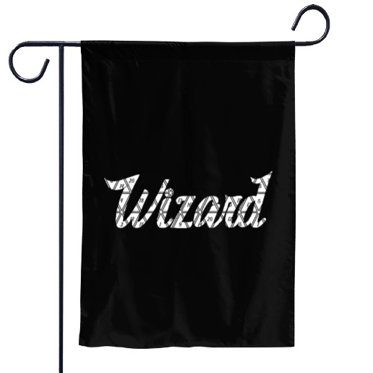 Wizard Invert Garden Flags