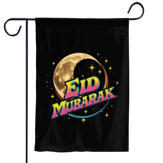Eid Mubarak Celebration Garden Flags – Festive & Joyful