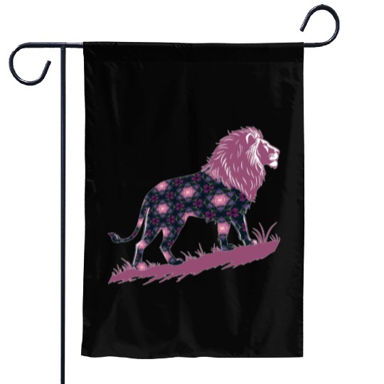 Star of David Pattern 20 Lion of Judah Garden Flags