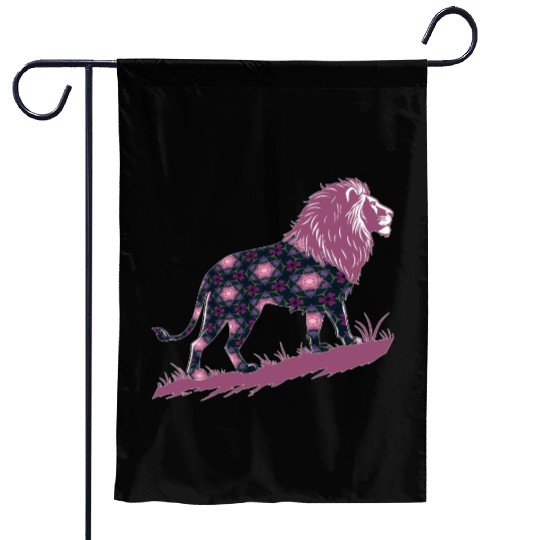 Star of David Pattern 20 Lion of Judah Garden Flags