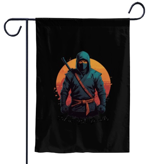 Ninja Warrior Garden Flags