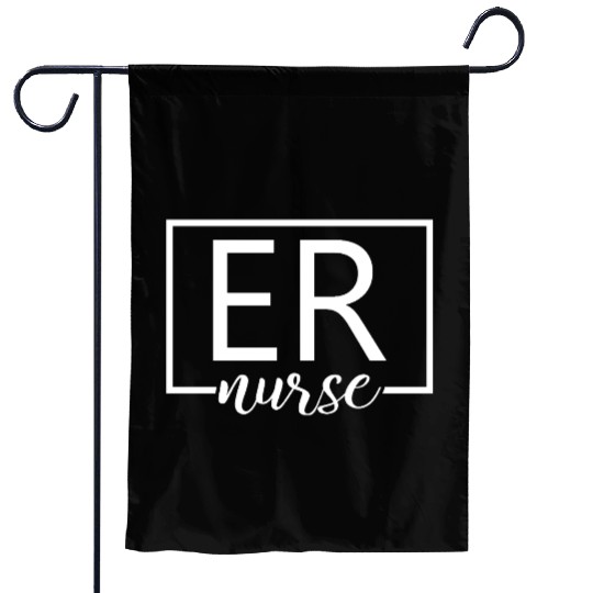 Er Nurse Emergency Room Nurse Garden Flags