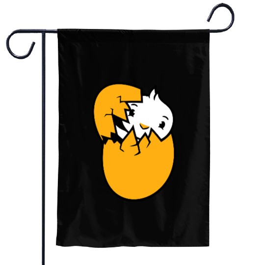 Bird Duck Hatches Egg Easter Easter Egg Baby Child Garden Flags