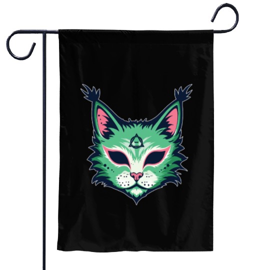 Therian Mask Alter Otherkin Theta Delta Garden Flags