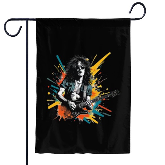 Rock and Roll Youth Avatar Stickers Garden Flags