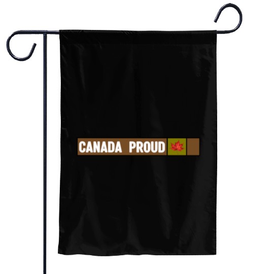 Canada Proud Camo Garden Flags