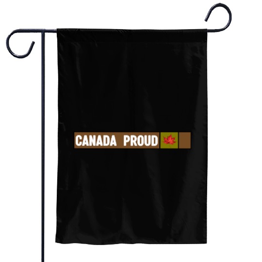 Canada Proud Camo Garden Flags