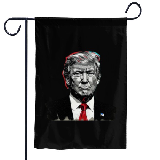 Donald Trump commander and chief Garden Flags