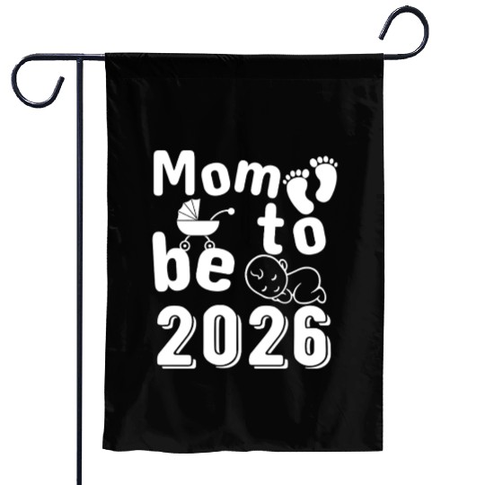 Mom To Be 2026 Baby Arrival Announcement Garden Flags