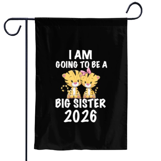I Am Going to Be a Big Sister 2026 Garden Flags