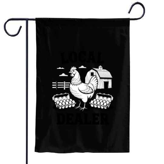 Local Egg Dealer Easter Sunday Easter Egg Hunt Garden Flags